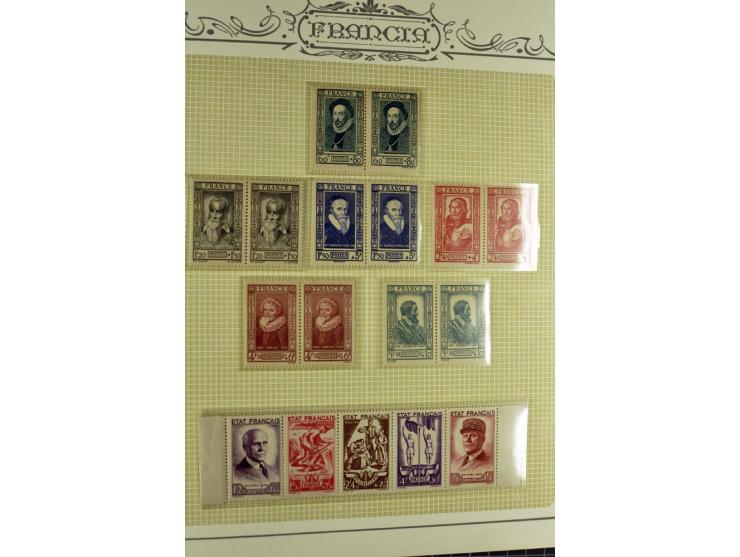 1849/1980(ca.), interessante Partie von Sammlungen, dabei ein guter Teil ungebrauchter und postfrischer Werte wie Mi.-Nr. 248
