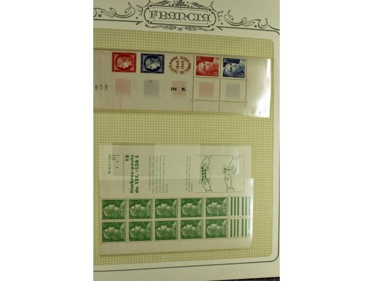 1849/1980(ca.), interessante Partie von Sammlungen, dabei ein guter Teil ungebrauchter und postfrischer Werte wie Mi.-Nr. 248