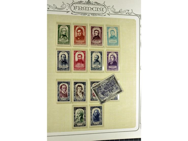 1849/1980(ca.), interessante Partie von Sammlungen, dabei ein guter Teil ungebrauchter und postfrischer Werte wie Mi.-Nr. 248