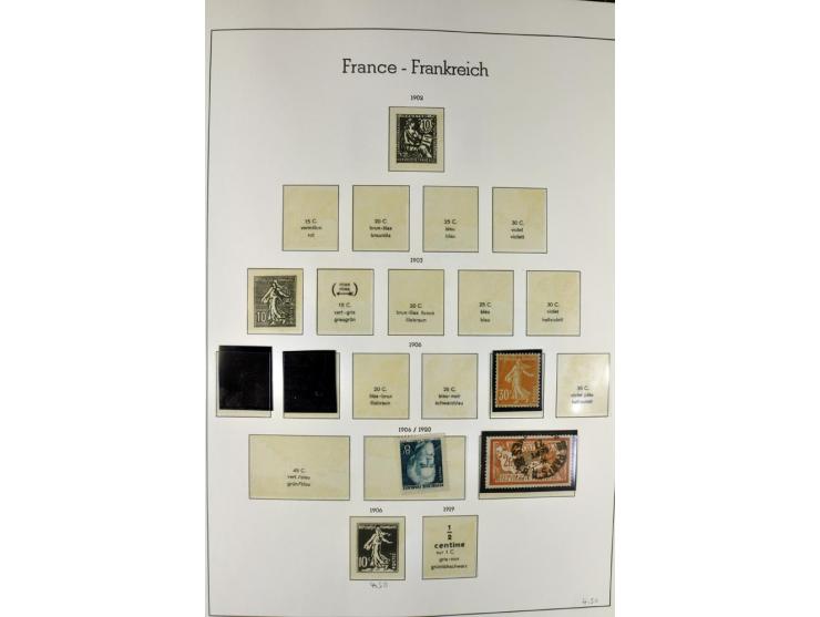 1849/1980(ca.), interessante Partie von Sammlungen, dabei ein guter Teil ungebrauchter und postfrischer Werte wie Mi.-Nr. 248