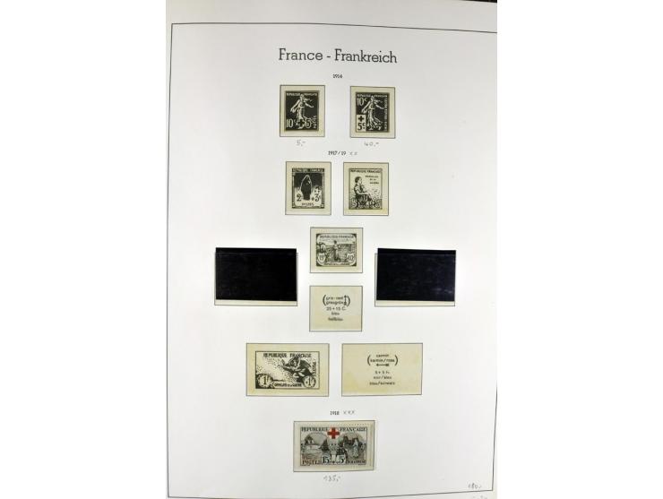1849/1980(ca.), interessante Partie von Sammlungen, dabei ein guter Teil ungebrauchter und postfrischer Werte wie Mi.-Nr. 248