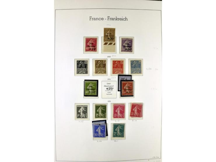 1849/1980(ca.), interessante Partie von Sammlungen, dabei ein guter Teil ungebrauchter und postfrischer Werte wie Mi.-Nr. 248