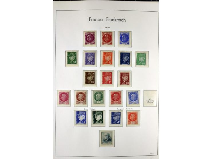 1849/1980(ca.), interessante Partie von Sammlungen, dabei ein guter Teil ungebrauchter und postfrischer Werte wie Mi.-Nr. 248