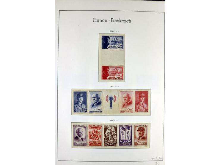 1849/1980(ca.), interessante Partie von Sammlungen, dabei ein guter Teil ungebrauchter und postfrischer Werte wie Mi.-Nr. 248