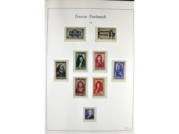 1849/1980(ca.), interessante Partie von Sammlungen, dabei ein guter Teil ungebrauchter und postfrischer Werte wie Mi.-Nr. 248