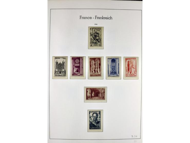 1849/1980(ca.), interessante Partie von Sammlungen, dabei ein guter Teil ungebrauchter und postfrischer Werte wie Mi.-Nr. 248