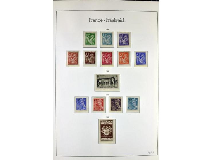 1849/1980(ca.), interessante Partie von Sammlungen, dabei ein guter Teil ungebrauchter und postfrischer Werte wie Mi.-Nr. 248