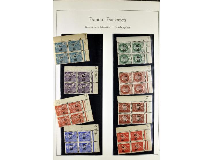 1849/1980(ca.), interessante Partie von Sammlungen, dabei ein guter Teil ungebrauchter und postfrischer Werte wie Mi.-Nr. 248