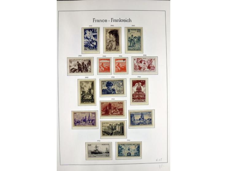 1849/1980(ca.), interessante Partie von Sammlungen, dabei ein guter Teil ungebrauchter und postfrischer Werte wie Mi.-Nr. 248