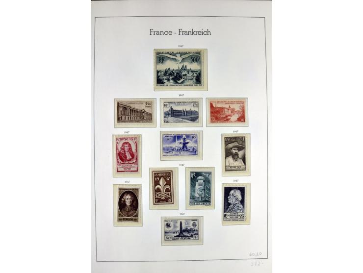 1849/1980(ca.), interessante Partie von Sammlungen, dabei ein guter Teil ungebrauchter und postfrischer Werte wie Mi.-Nr. 248