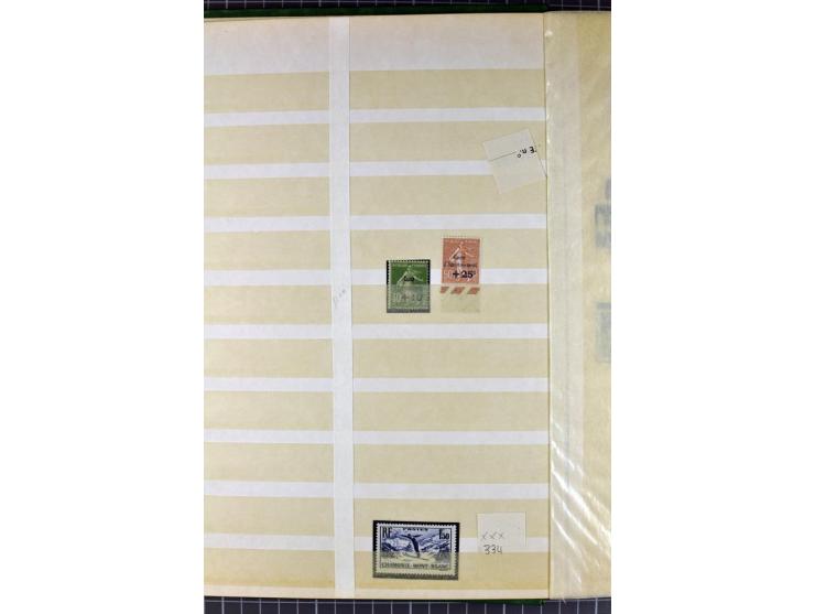 1849/1980(ca.), interessante Partie von Sammlungen, dabei ein guter Teil ungebrauchter und postfrischer Werte wie Mi.-Nr. 248