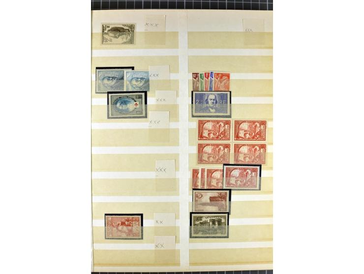1849/1980(ca.), interessante Partie von Sammlungen, dabei ein guter Teil ungebrauchter und postfrischer Werte wie Mi.-Nr. 248