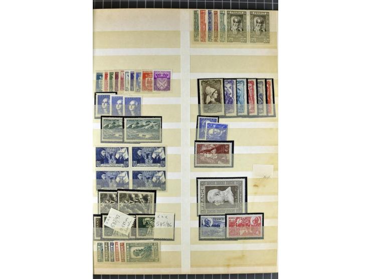 1849/1980(ca.), interessante Partie von Sammlungen, dabei ein guter Teil ungebrauchter und postfrischer Werte wie Mi.-Nr. 248