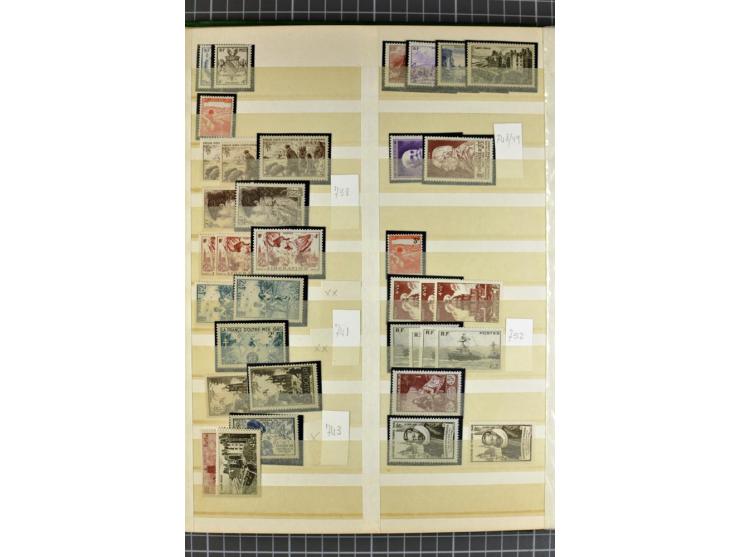 1849/1980(ca.), interessante Partie von Sammlungen, dabei ein guter Teil ungebrauchter und postfrischer Werte wie Mi.-Nr. 248