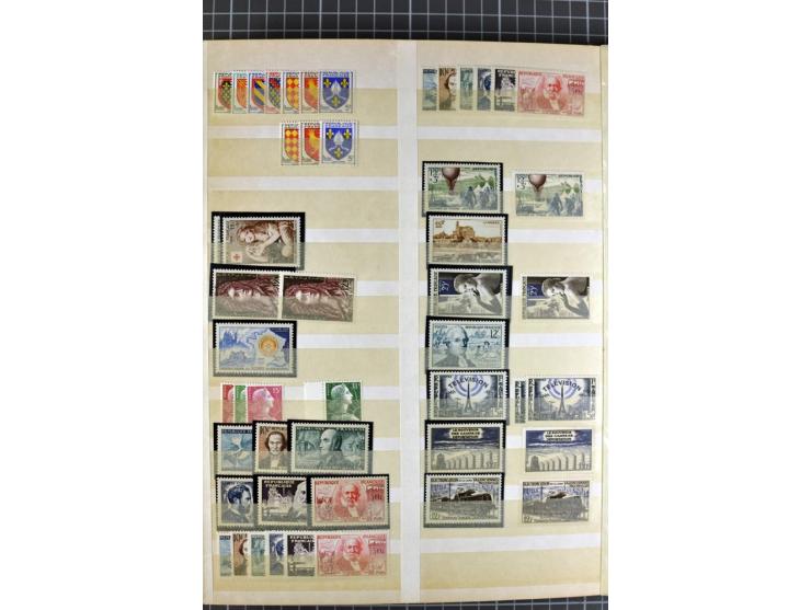 1849/1980(ca.), interessante Partie von Sammlungen, dabei ein guter Teil ungebrauchter und postfrischer Werte wie Mi.-Nr. 248