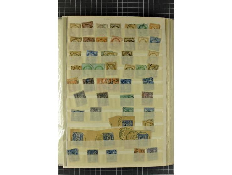 1849/1960, umfangreiches ungebrauchte/postfrisches und gestempeltes Lager, etwas chaotisch sortiert aber mit vielen besseren 