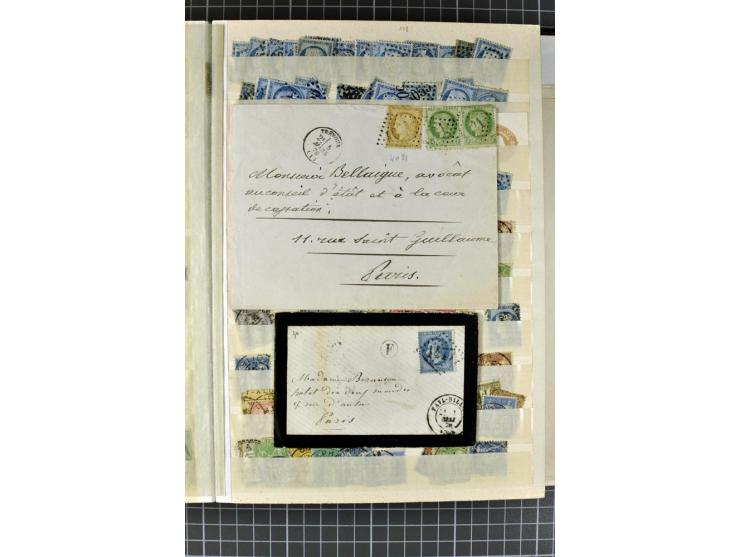 1849/1960, umfangreiches ungebrauchte/postfrisches und gestempeltes Lager, etwas chaotisch sortiert aber mit vielen besseren 