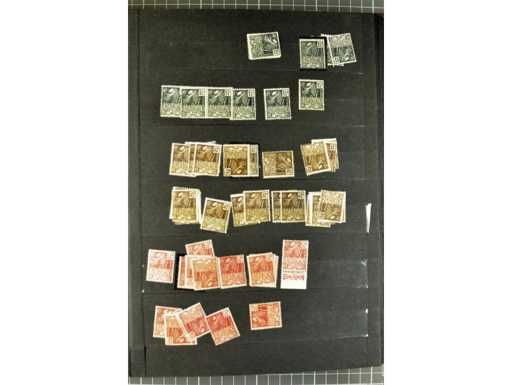 1849/1960, umfangreiches ungebrauchte/postfrisches und gestempeltes Lager, etwas chaotisch sortiert aber mit vielen besseren 