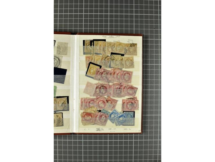 1849/1960, umfangreiches ungebrauchte/postfrisches und gestempeltes Lager, etwas chaotisch sortiert aber mit vielen besseren 