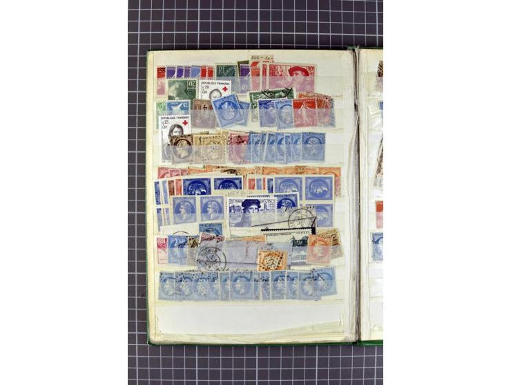 1849/1960, umfangreiches ungebrauchte/postfrisches und gestempeltes Lager, etwas chaotisch sortiert aber mit vielen besseren 