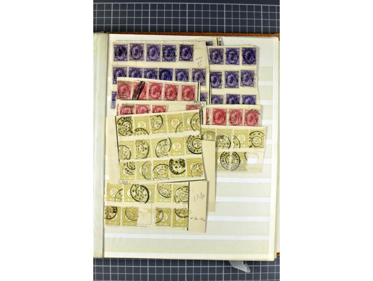 1849/1960, umfangreiches ungebrauchte/postfrisches und gestempeltes Lager, etwas chaotisch sortiert aber mit vielen besseren 