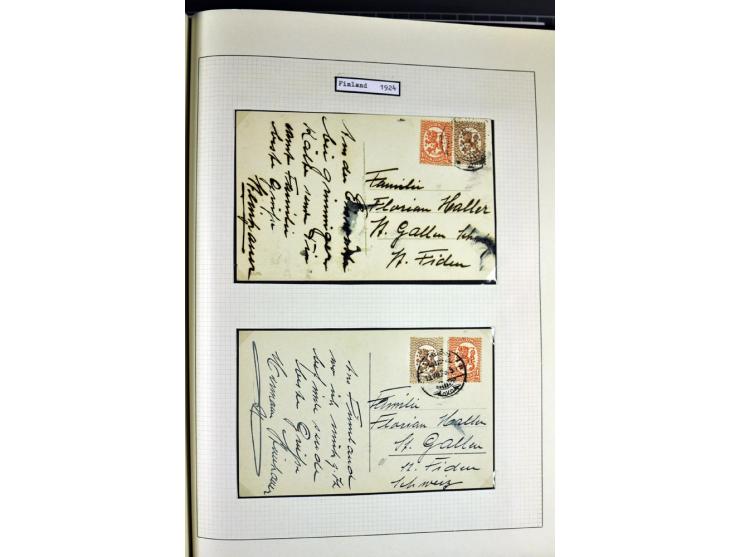 1849/1987, am Anfang meist gestempelte Sammlung mit einigen Paaren, Besonderheiten und besseren Ausgaben (u.a. Block 2 gestem