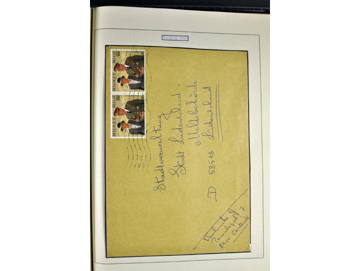1849/1987, am Anfang meist gestempelte Sammlung mit einigen Paaren, Besonderheiten und besseren Ausgaben (u.a. Block 2 gestem