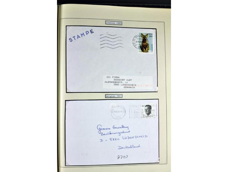 1849/1987, am Anfang meist gestempelte Sammlung mit einigen Paaren, Besonderheiten und besseren Ausgaben (u.a. Block 2 gestem