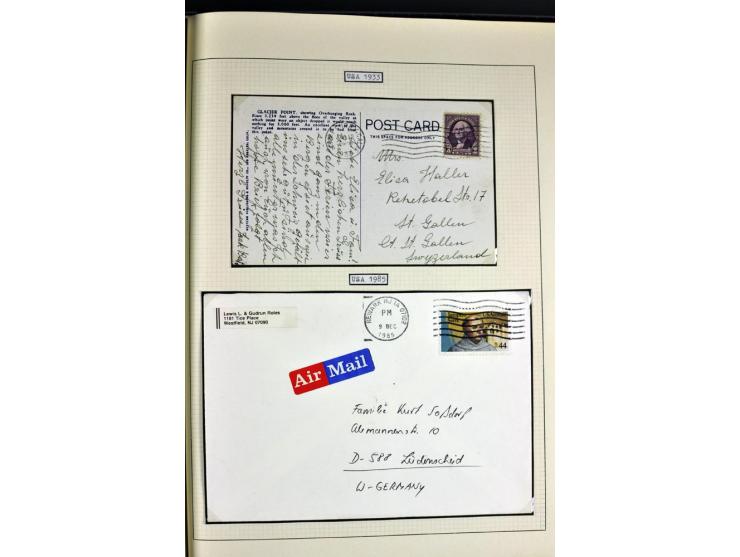 1849/1987, am Anfang meist gestempelte Sammlung mit einigen Paaren, Besonderheiten und besseren Ausgaben (u.a. Block 2 gestem