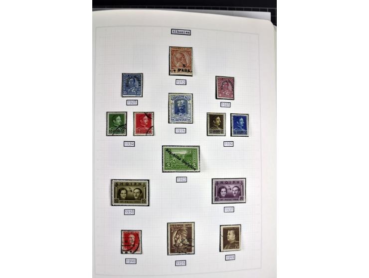 1849/1987, am Anfang meist gestempelte Sammlung mit einigen Paaren, Besonderheiten und besseren Ausgaben (u.a. Block 2 gestem