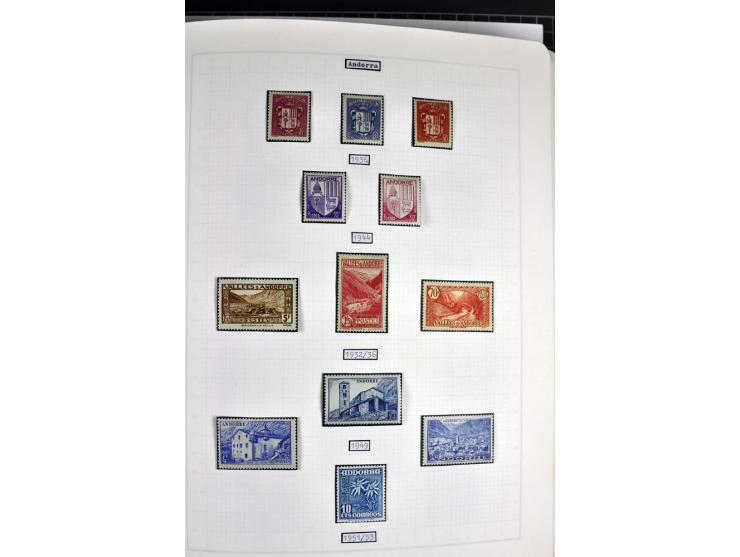1849/1987, am Anfang meist gestempelte Sammlung mit einigen Paaren, Besonderheiten und besseren Ausgaben (u.a. Block 2 gestem