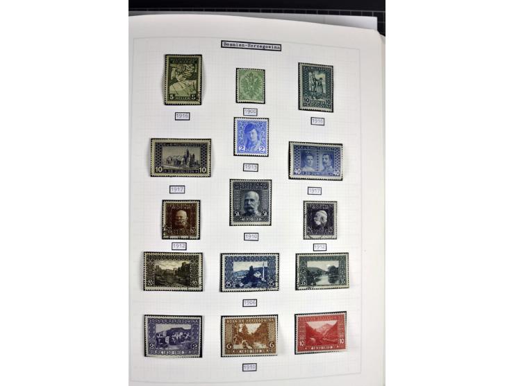 1849/1987, am Anfang meist gestempelte Sammlung mit einigen Paaren, Besonderheiten und besseren Ausgaben (u.a. Block 2 gestem