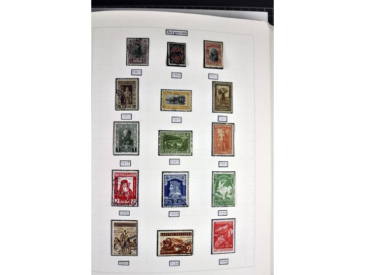 1849/1987, am Anfang meist gestempelte Sammlung mit einigen Paaren, Besonderheiten und besseren Ausgaben (u.a. Block 2 gestem