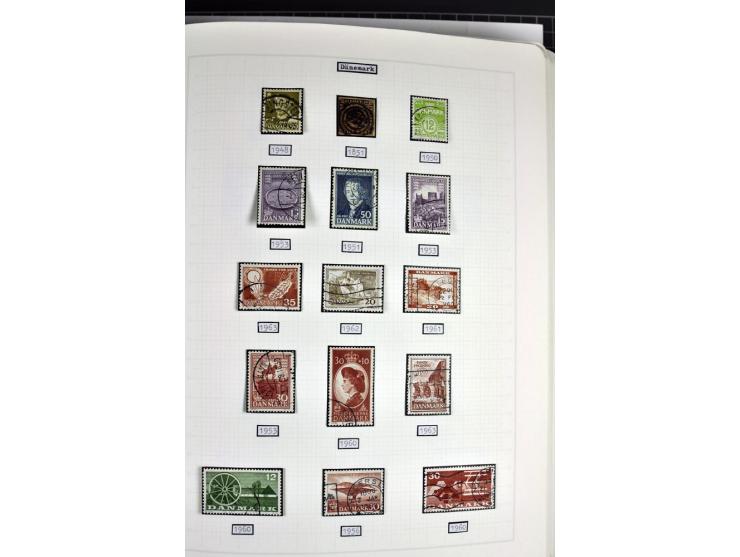 1849/1987, am Anfang meist gestempelte Sammlung mit einigen Paaren, Besonderheiten und besseren Ausgaben (u.a. Block 2 gestem