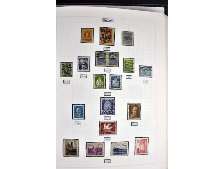 1849/1987, am Anfang meist gestempelte Sammlung mit einigen Paaren, Besonderheiten und besseren Ausgaben (u.a. Block 2 gestem