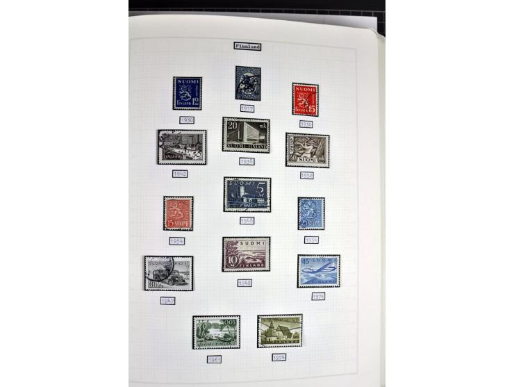 1849/1987, am Anfang meist gestempelte Sammlung mit einigen Paaren, Besonderheiten und besseren Ausgaben (u.a. Block 2 gestem