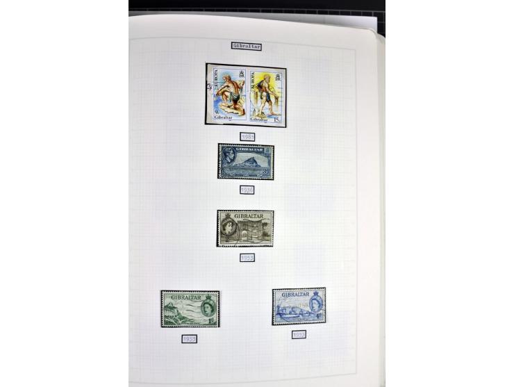 1849/1987, am Anfang meist gestempelte Sammlung mit einigen Paaren, Besonderheiten und besseren Ausgaben (u.a. Block 2 gestem