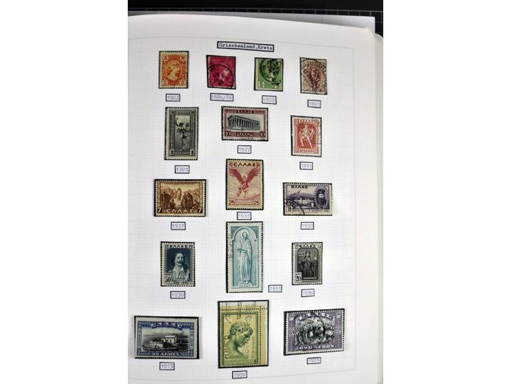 1849/1987, am Anfang meist gestempelte Sammlung mit einigen Paaren, Besonderheiten und besseren Ausgaben (u.a. Block 2 gestem