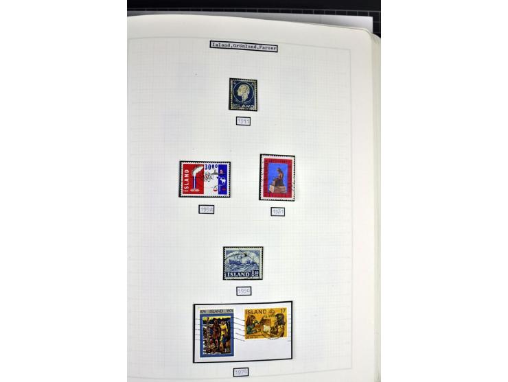 1849/1987, am Anfang meist gestempelte Sammlung mit einigen Paaren, Besonderheiten und besseren Ausgaben (u.a. Block 2 gestem