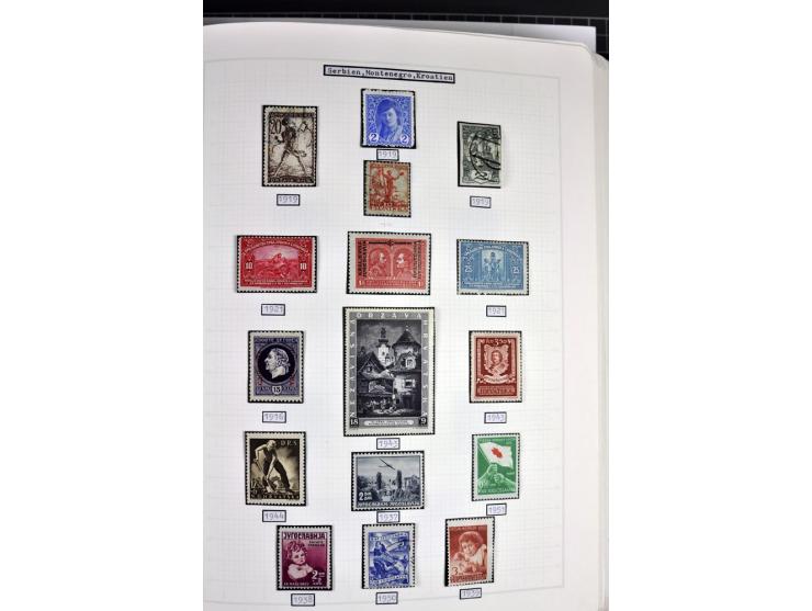 1849/1987, am Anfang meist gestempelte Sammlung mit einigen Paaren, Besonderheiten und besseren Ausgaben (u.a. Block 2 gestem
