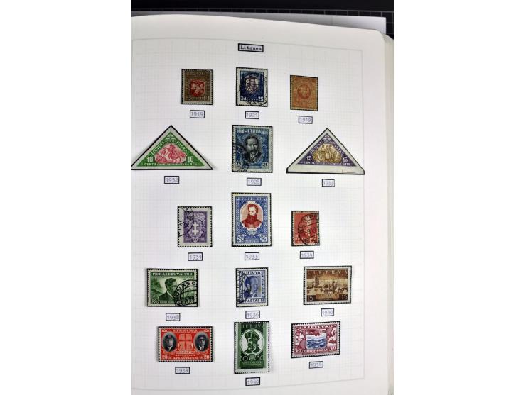1849/1987, am Anfang meist gestempelte Sammlung mit einigen Paaren, Besonderheiten und besseren Ausgaben (u.a. Block 2 gestem