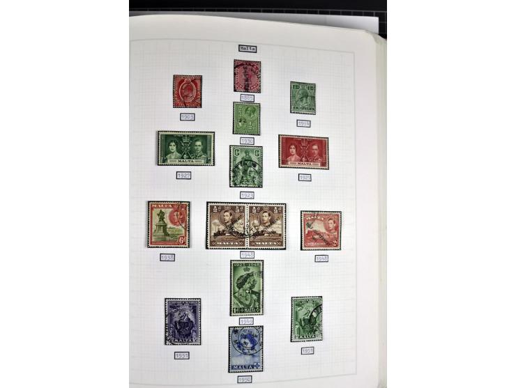 1849/1987, am Anfang meist gestempelte Sammlung mit einigen Paaren, Besonderheiten und besseren Ausgaben (u.a. Block 2 gestem