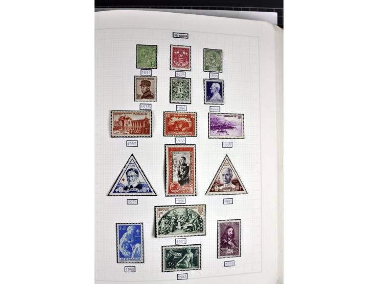 1849/1987, am Anfang meist gestempelte Sammlung mit einigen Paaren, Besonderheiten und besseren Ausgaben (u.a. Block 2 gestem