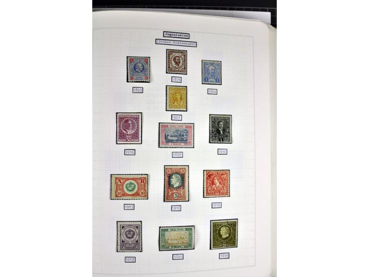1849/1987, am Anfang meist gestempelte Sammlung mit einigen Paaren, Besonderheiten und besseren Ausgaben (u.a. Block 2 gestem