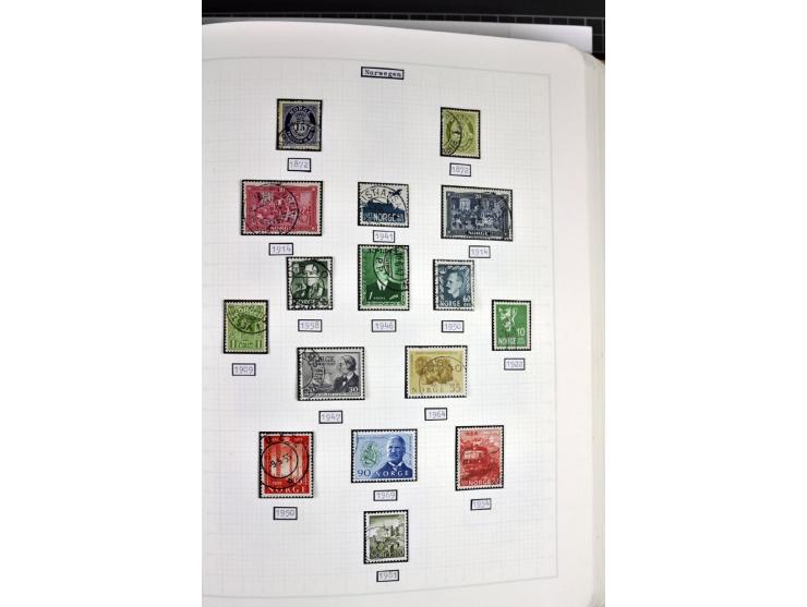 1849/1987, am Anfang meist gestempelte Sammlung mit einigen Paaren, Besonderheiten und besseren Ausgaben (u.a. Block 2 gestem