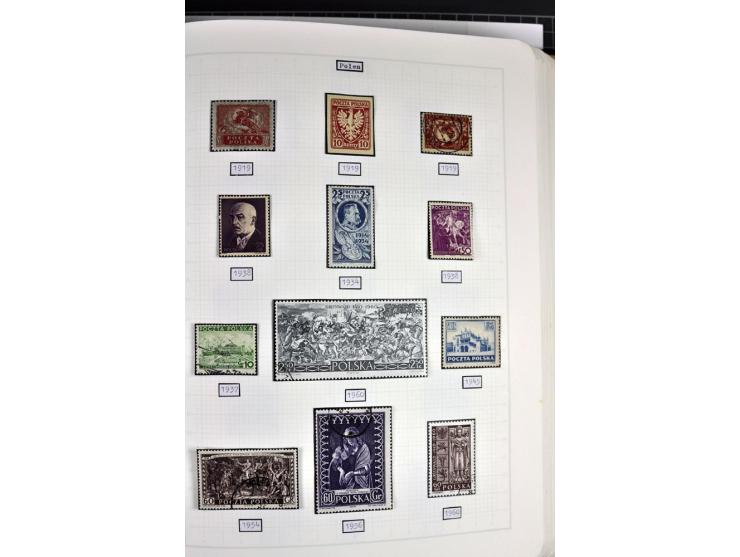 1849/1987, am Anfang meist gestempelte Sammlung mit einigen Paaren, Besonderheiten und besseren Ausgaben (u.a. Block 2 gestem