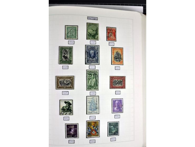 1849/1987, am Anfang meist gestempelte Sammlung mit einigen Paaren, Besonderheiten und besseren Ausgaben (u.a. Block 2 gestem