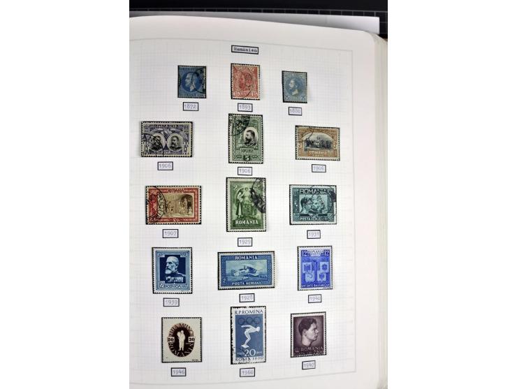 1849/1987, am Anfang meist gestempelte Sammlung mit einigen Paaren, Besonderheiten und besseren Ausgaben (u.a. Block 2 gestem