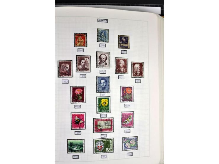 1849/1987, am Anfang meist gestempelte Sammlung mit einigen Paaren, Besonderheiten und besseren Ausgaben (u.a. Block 2 gestem