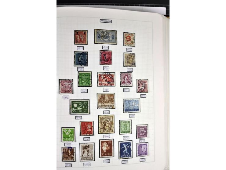 1849/1987, am Anfang meist gestempelte Sammlung mit einigen Paaren, Besonderheiten und besseren Ausgaben (u.a. Block 2 gestem